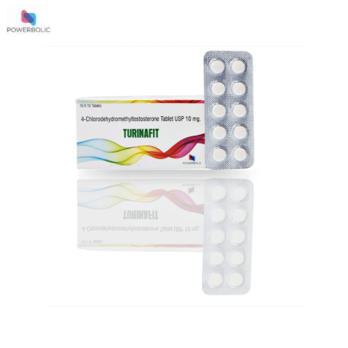 TURINAFIT  4-CHLORODEHYDROMETHYLTESTOSTERONE 10 MG
